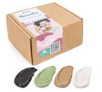 Gran Velada - Kit per realizzare maschere di argilla fatte in casa | Set per realizzare fino a 8 maschere | Include materiali e ricette passo dopo passo | 4 tipi di maschere facciali fai da te