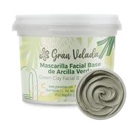 Gran Velada - Maschera a base di argilla verde 1000 cc | Ingrediente cosmetico sfuso | Base neutra per maschere facciali personalizzate