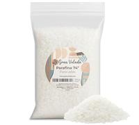 Gran Velada - Paraffina 74° Microcristallina 1kg | Paraffina in perle ad alto punto di fusione | Ideale per candele decorative in stampi con dettagli sottili e durevoli