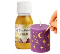 Gran Velada - Vernice per candele dorate 60 ml | Pittura decorativa per candele | Tintura per candele