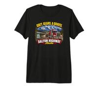Grana, Ingranaggi e Ghiaia Dalton Highway Alaska Maglietta Premium