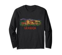 Granada Spagna Viaggio Souvenir Storico Città Storica Regalo Maglia a Manica
