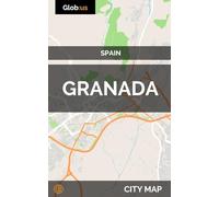 Granada, Spain - City Map [Lingua Inglese]