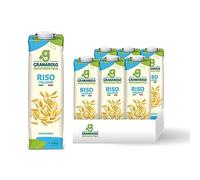 Granarolo, Bevanda di Riso da 1 Litro, 6 Confezioni di Bevanda Vegetale UHT a Base di Riso, 100% Made in Italy, Gusto Naturale, Senza Zuccheri Aggiunti, Senza Lattosio
