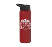 Granary Burying Ground Winged Skull Boston, Mass. Dal 1660 Stainless Steel Insulated Water Bottle