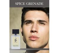 GRANATA DI SPEZIE di SANGADO, Profumo per Uomini (eau de parfum), Lunga Durata 8-10 Ore, Fragranza Lussuosa, 50 ml, Codice: 414