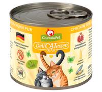 GranataPet DeliCatessen 6 x 200 g Umido per gatto - Pollo PURO