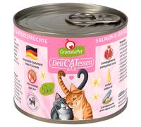 GranataPet DeliCatessen 6 x 200 g Umido per gatto - Salmone & Frutti di mare