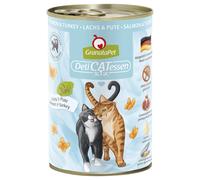 GranataPet DeliCatessen 6 x 400 g Umido per gatto - Salmone & Tacchino