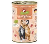 GranataPet DeliCatessen 6 x 400 g Umido per gatto - Vitello & Coniglio