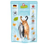 GranataPet DeliCatessen Buste 12 x 85 g Umido per gatto - Salmone & Tacchino
