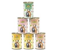 GranataPet DeliCatessen Multipack 2 PUR, scatolette gatto assortite, cibo umido per gatti senza cereali, alimento umido per gatti con elevato contenuto di carne e oli di alta qualità, 6 x 400 g