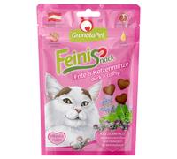 GranataPet Feinis Snack per gatto - 50 g Anatra & Erba gatta
