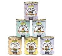 GranataPet Liebling's Mahlzeit Multipack 1, Scatolette Assortite per Cani, Cibo Umido Senza Cereali, Elevato Contenuto di Carne e Oli di Alta Qualità, 6 x 800 g