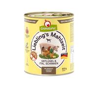 GranataPet Liebling's Mahlzeit Pollame & Prosciutto Italiano, 6 x 800g