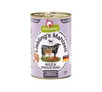 GranataPet Liebling's Mahlzeit Selvaggina e Manzo Angus, 6 x 400g
