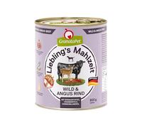GranataPet Liebling's Mahlzeit Selvaggina e Manzo Angus, 6 x 800g