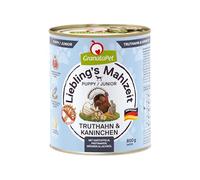 GranataPet Liebling's Mahlzeit Tacchino & Coniglio Junior, 6 x 800g
