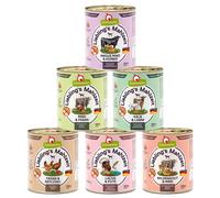 GranataPet Pacco misto 6 x 800 g Alimento umido per cane - Mix 2: Angus, Manzo, Vitello, Fagiano, Salmone, Ragù di selvaggina