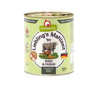 GranataPet Pasto preferito di manzo e fagiano cibo umido per cani cibo per cani