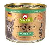 GranataPet Symphonie 12 x 200 g Umido per gatto - Pollo puro
