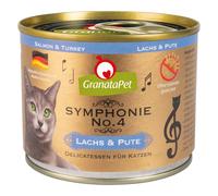 GranataPet Symphonie 6 x 200 g - Salmone & Tacchino