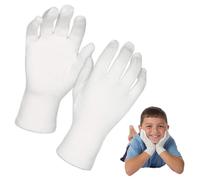Granberg 110.0155 - 3 bambini eczema guanti in bambù, 1 paio, taglia 3 - 4 anni., bianco