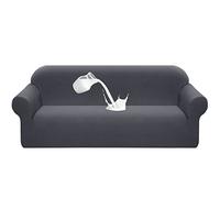 Granbest Copridivano di alta qualità, impermeabile, ad alto contenuto di tessuto elasticizzato, copridivano, tessuto super morbido, XL, colore: grigio