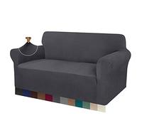 Granbest - Copridivano spesso da 3 posti, elasticizzato, elegante, antiscivolo, antigraffio, tessuto jacquard spandex