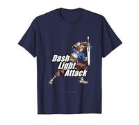 Granblue Fantasy Versus: Rising Dash Light Attack Gran Maglietta, Uomo, Navy, 4XL