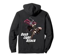 Granblue Fantasy Versus: Rising Dash Light Attack Meg Felpa con Cappuccio