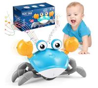 Granchio Che Cammina Neonato, Giochi Neonato 3-6-9-12 Mesi Tummy Time Neonato Idea Regalo Bimba Bimbo 1 2 Anni Giocattoli Bambino Bambina 1 anno giochi educativi Bambini Gioco Bimba Bimbo 1 2 Anni