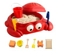 Granchio Sandbox, Granchio Desktop Sandscape per alleviare lo stress e giocare rilassante, kit da scrivania sensoriale per adulti, display in miniatura di sabbia zen, ornamento calmante da tavolo