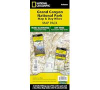 Grand Canyon Day Hikes and National Park Map: Map Pack