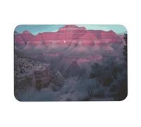 Grand Canyon Diatom - Tappetini da bagno per fango, assorbono l'umidità e lo sporco, con retro in gomma antiscivolo, adatto sotto la porta, per pavimento del bagno, vasca, doccia, lavandino