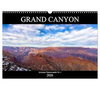 GRAND CANYON - Einblicke (Wandkalender 2026 DIN A3 quer), CALVENDO Monatskalender: Arizonas Nationalpark Nr. 1 in Farbenpracht