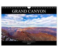GRAND CANYON - Einblicke (Wandkalender 2027 DIN A4 quer), CALVENDO Monatskalende