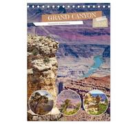 GRAND CANYON Imposante Aussichten (Tischkalender 2026 DIN A5 hoch), CALVENDO Monatskalender: Einblicke in eine gigantische Schlucht