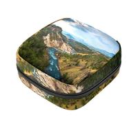 Grand Canyon - Kit per primo ciclo mestruale per ragazze, salvaslip per tamponi, porta assorbenti con cerniera, organizer per tovaglioli sanitari