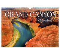 Grand Canyon, Nationalpark (Wandkalender 2026 DIN A4 quer), CALVENDO Monatskalender: Entdecken Sie eine wunderschöne Landschaft aus roten Felsen und tiefen Schluchten.