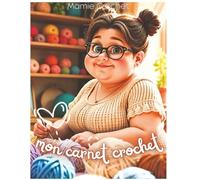 Grand Carnet Crochet Mamie Crochet: Votre compagnon idéal pour 80 créations au crochet