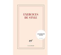 Grand carnet "Exercices de style" (papeterie)