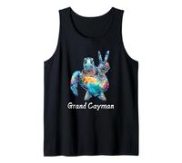 Grand Cayman Souvenir Isole Cayman Grand Cayman Canotta