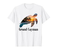 Grand Cayman Souvenir Isole Cayman Grand Cayman Maglietta