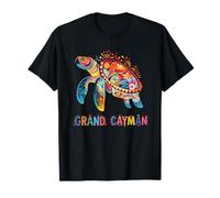 Grand Cayman Souvenir Isole Cayman Grand Cayman Maglietta