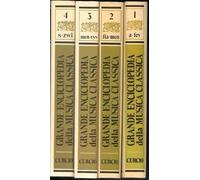 Grand enciclopedia della musica classica 4 volumi armando curcio editore