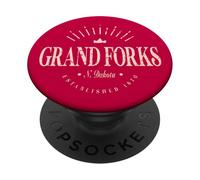Grand Forks Nord Dakota Modern - Grand Forks ND PopSockets PopGrip Adesivo