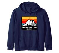 Grand Junction Colorado Sci Snowboard Viaggio di Sci per Famiglie Felpa con Cappuccio