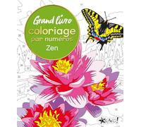 Grand livre coloriage par numéros zen
