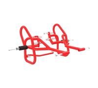 GRAND PITSTOP Motorcycle Crash Gurad, Protector, Motorcycle Engine Guard Bumper Frame Falling Protectors Compatible with Royal Enfield Himalayan 450 (Red)
